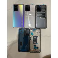 Original Xiaomi 11T 5g / 11T pro Back / Case Set (with keys + Orange glass)