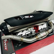 4S1M MG1 STD SILENT PIPE FOR AEROX NMAX V1