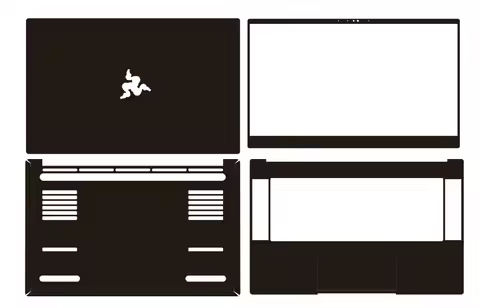 Special Carbon fiber Vinyl Laptop Sticker Skin Decals Protector Cover for 2022 Razer Blade 15 RZ09-0