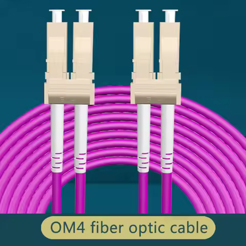 10G OM4 LC/UPC-LC/UPC Multimode Duplex 2.0mm Fiber Patch Cable LC Fiber Optic Patch Cord Optical Fib