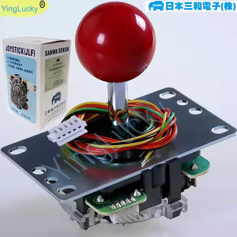 sanwa Joystick Japan Original JLF-TP-8YT Fighting rocker with DIY joystick kti jamma MAMI Arcade Gam