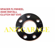 4G93 SPACER  CLUTCH FLYWHEEL TO INSTALL FLYWHEEL EVO123 EVO 123