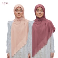 ALYSS Bawal Plain Sulam Molek Bidang 50 & 60 (As-Is) | Scallop