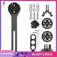 [xinhuan75l.sg] Carbon Fiber Bicycle Bike Computer Support Holder Bicycle Computer Meter Mount Holde