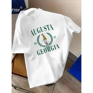 Men's Vintage Augusta National Golf Club Inspired T-Shirt - Beige Retro Golf Tee with Augusta Georgi
