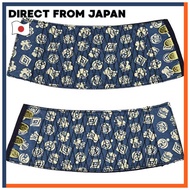 K-WORK Indigo Dyed Protective Arm Guards 4-Hook Large B-30