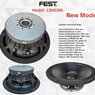 Fest 12HS300 Speaker 3 Inch CoilOriginal 12hs300 12"