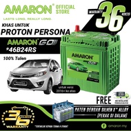 AMARON GO Series 46B24RS Bateri Kereta Tahan Lama Untuk Proton Persona