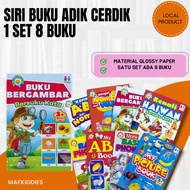 [MOMMYHAPPY] BUKU SIRI ADIK CERDIK- 8 BUKU 1 SET Buku Membaca Kids Book 3 tahun Picture Book Siri Ad