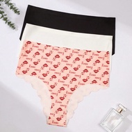 3pcs/Set Plus Size Seamless Briefs, Skin-Friendly, Comfortable, Suitable For All Seasons, Size 1XL-4