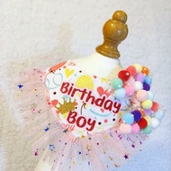 寵物生日 圍巾 birthday boy