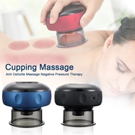 Electric Cupping Massage Vacuum Suction Cup Scraping Anti Cellulite Cupping Therapy Machine for Neck
