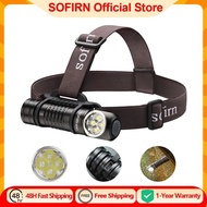 SOFIRN HS41 Headlamp 4000lm 21700 USB C Rechargeable with SST20 LED Torch Indicator with Magnetic Ta