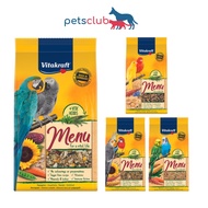Vitakraft Menu Bird Food, 1kg, for Cockatiel, Parrot, Budgie and Canary