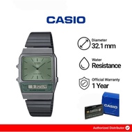 Casio General AQ-800ECGG-3A Dual Tone Digital Analog Dial Stainless Steel Band Unisex Watch