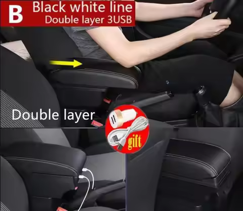 Car Armrest For Toyota Aygo X Armrest Box For Toyota Aygo X Central storage Box Interior Retrofit pa