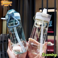 ZOOMING 500/650ML Plastic Bottle Portable Gym Sports Water Cup