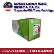 52D3X0E Lexmark MX810, MS/MX711, 811, 812 Corporate 45K Toner Cartridge