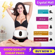 ◆●☒[Arrived within 3 days] CkeyiN EMS Abdominal Massager Slimming Heating Weight Loss Device Electri
