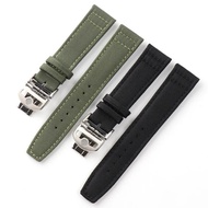 20mm 21mm 22mm nylon canvas watch strap for racks pilot strap waterproof sport watch strap replaceme