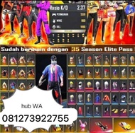 jual akun ff sultan