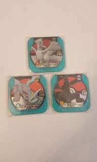 Pokemon Tretta 4星 三龍可合體