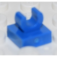 [2 Pieces] LEGO Bricks 1x1 Blue with Clip on Top ID 6071264 15712