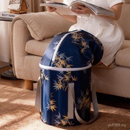 New Chinese Style Deep Bucket Foot Basin Thickened Foot Bath Bucket Foldable Health Bucket Insulatio