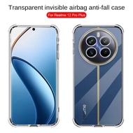 Realme 12X 5G/Realme 12+5G/Realme 12 5G/Realme 12 Pro Plus(พร้อมส่งในไทย)เคสTPUใสกันกระแทกแบบคลุมกล้