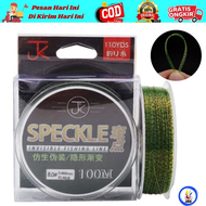 SENAR SPECKLE - Senar Pancing Ikan Line Fishing Speckle Bunglon Senar Pancing Nilon 100M Senar Titik - senar spekle - senar sepekle