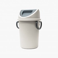 多件優惠-M號質感霧面雙耳垃圾桶 旋轉蓋 垃圾筒 回收桶 台灣製