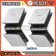 KAYU Glass CLIP DEKKSON GC 018(GG) PSS GLASS CLIP CONNECTOR CONNECTOR KACO WALL 90 DEGREE DOOR ERASE