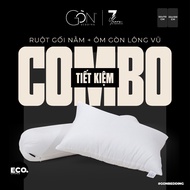 Pillow Insert Combo & Feather Pillow Insert Hotel Standard Bedding 5* 50x70 & 35x100 cm