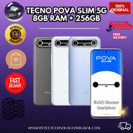 [Malaysia Set] Tecno Pova Slim 5G (256GB ROM | 8GB RAM) 1 Year Tecno Malaysia Warranty