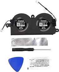 CPU Cooling Fan Replacement for Dell XPS 13 7390 9370 9380 980WH 0980WH