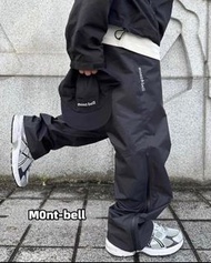 montbell Rain Dancer Gore-Tex Pant雨舞者戶外機能刺繡壓膠防風防水長褲衝鋒褲