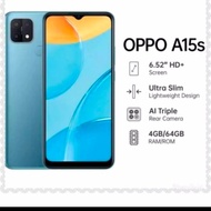 hp oppo a15s ram 4/64 Garansi resmi oppo