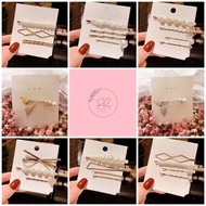 (Ready Stock) Korean Style Hair Pins Hair Clip Elegent 韓系ins珍珠发夹/珍珠魚尾发夹