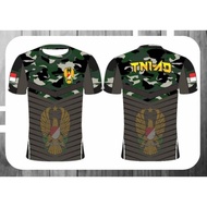 Kaos Jersey Atasan Anak Motif Loreng TNI AU TNI AD TNI AL POLISI MILITER Usia 2-8 Tahun Terbaru 2022