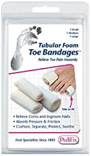 Pedifix Tubular-Foam Toe Bandage Pk/3 Large Part No.P337-L