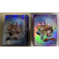 Yugioh Card Sleeves PowerPro Dark Magician and Dark Magician Girl