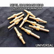 NEPEL CRANGCASE HEAD BAUT OIL COOLER BAUT LUBANG NEPEL BAUT LUBANG HEAD CRANGCASE BAUT HEAD LUBANG J