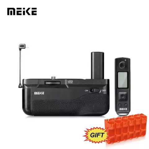 Meike MK-A6300 PRO Battery grip Built-in 2.4GHZ Remote Controller Up to 100M to Control shooting for