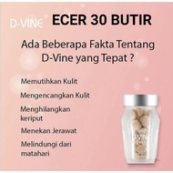 D vine Collagen Dvine Permen Collagen Candy Original Korea isi 30 butir