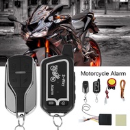 Motorbike System Alarm E-bike 2 Scooter Motorcycle Remote Anti-theft Electronics Way Security Protection 【hot】12V Control System