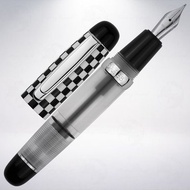 OPUS 88正統滴入式鋼筆/ Mini Pocket Pen/ 棋盤方格/ M