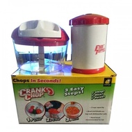 Crank Chop Food Chopper Chop Mince Puree in Second With Food Topper