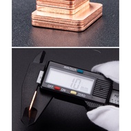 Red pure copper heatsink plate for high-end laptop heatsink copper plate red copper plate cooling pl