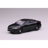 1:64 596 Black Responder Hybrid Police Sedan Model Diecast Collect Display Metal Car BN
