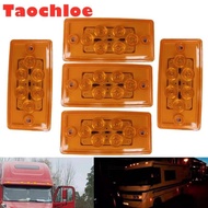 5pcs LED Cab Roof Freightliner Top lights clearance marker running lights 6led Car side lights For F
